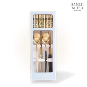 [삼미수저] 롤리팝 골드 나이트 코코넛 수저 용돈선물세트 2P