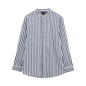 [에이치커넥트]남성 노카라 스트라이프 셔츠 (3022102040127_278