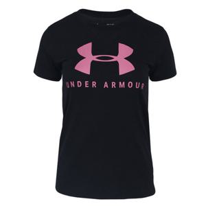 언더아머 여성 그래픽 크루넥 반팔티셔츠 1346844-003
