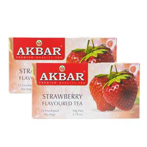 아크바 딸기향 홍차 20티백 2개세트