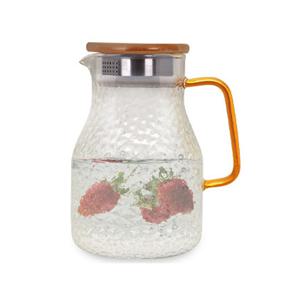 보고 니토 엠보 내열 유리 직화 가능 티포트 테이블 물병 1.6L