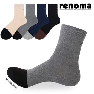 [레노마] 남자 캐주얼 스포츠 중목 사계절 양말 RM3305