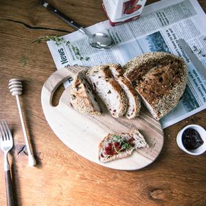 [모노뜨] 시리 원목 타원도마