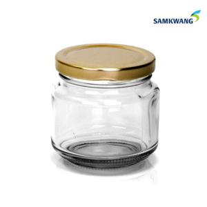 삼광 유리병 높은병 잼병 유리용기 저장병 캐니스터 255ml
