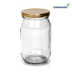 삼광 유리병 높은병 잼병 유리용기 저장병 캐니스터 483ml
