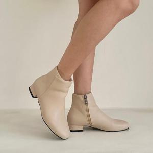 [신꼬가] 225-270mm 빅사이즈 여성 앵클 부츠 3cm 5cm