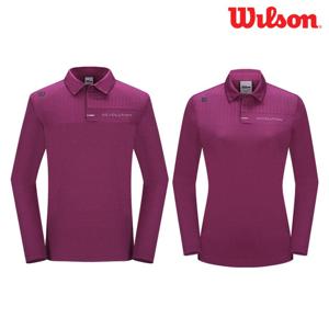 윌슨 긴팔티셔츠 5603 5604 클라렛 카라티 단체티