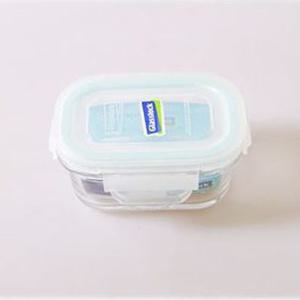 냉동실정리함 글라스락 직사각 150ml 유리반찬통 미니반찬통