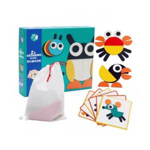 STEM 몬테소리 모양퍼즐 패턴블록 RM