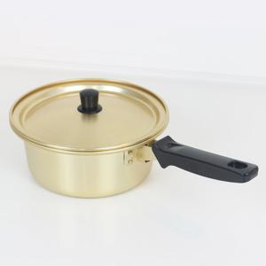 국산 양은냄비 황냄비 편수 16cm 뚜껑포함