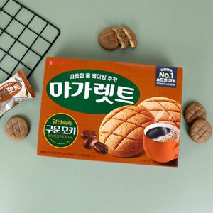 롯데제과 마가렛트 구운모카 352g / 쿠키 과자 간식