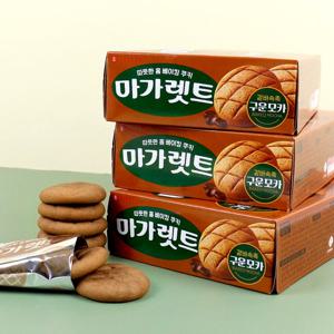 롯데제과 마가렛트 구운모카 176g x 3통 쿠키 간식