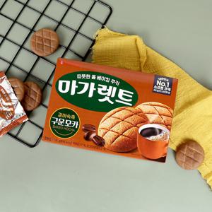 롯데제과 마가렛트 구운모카 176g / 쿠키 과자 간식