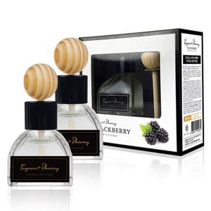 프래그런스 차량용 방향제 디퓨저 50ml (블랙베리향) x 2