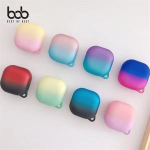 bob 갤럭시버즈2/라이브/프로 컬러풀 그라데이션 하드케이스