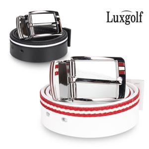 럭스골프 삼선 라인 캐쥬얼 가죽 벨트 LXA66