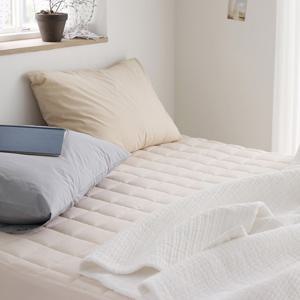 [파르페by알레르망] 앤드 40수 워싱면 누빔매트리스커버 Q