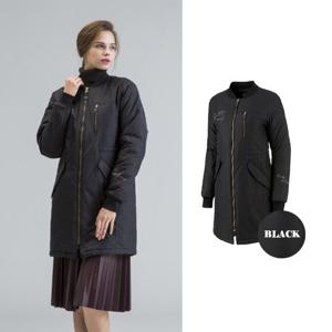 [기타브랜드][DLX] 여성 누빔 롱항공점퍼