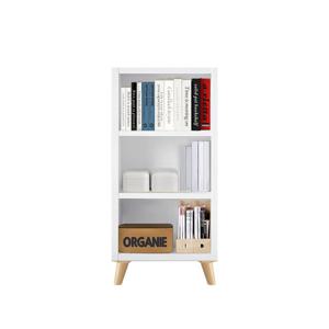 엘리스 3단600  다리O 책장 화이트