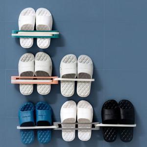다기능 3단 실내화 꽂이 신발걸이 욕실화 거치대