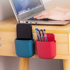 부착형 리모컨거치대 리모컨정리함 멀티수납