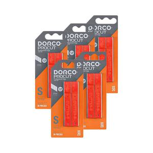 도루코 커터날 S 20입 x 5개 (소형커터날) 문구칼 컷터칼 컷터날