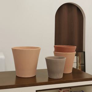 데로마 바소 코노 31cm (받침세트) 이태리토분 화분