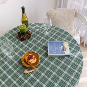 노엘 체크 테이블보 4인용 2color