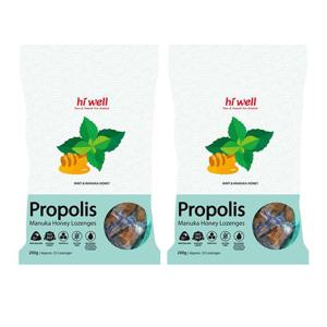 하이웰 프로폴리스 마누카꿀 사탕 민트맛 200g 2개