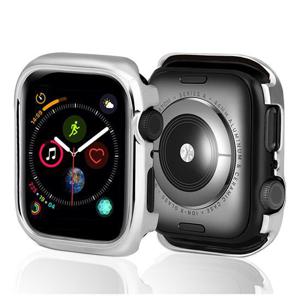 애플워치 호환 6 5 4 SE 메탈릭 슬림 하드 커버 케이스