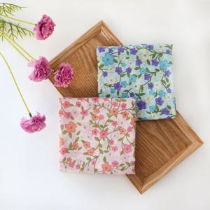 [박씨상방] 가제 면 손수건&목스카프 (각꽃)