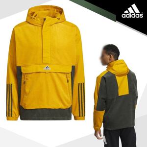 아디다스 코듀로이 아노락 긴팔(HD0366) 반집업 후드