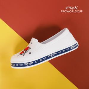 [프로월드컵][PWX]프로월드컵키즈 스파이더맨 로 EVA실내화(WT)