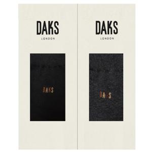 [닥스(양말)]DB22380 신사 면스판 중목무지  2족세트