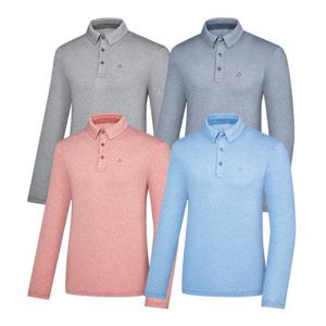 콜핑 남성  하이쿨 카라 긴팔 티셔츠