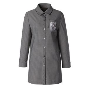 [리본]잔체크 블라우스 RC7-BL230