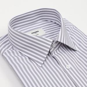 [레노마 일반핏] RZRSG0-032 3종구김적고 신축성좋은 트윌런던 스트라이프 면스판셔츠 [노포켓 4계절용]