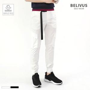 빌리버스 골프웨어 남자 조거 카고 팬츠 BOJP003 스판 면바지 테