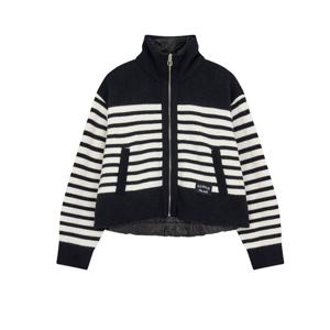 [보브]스트라이프 니트 구스다운 점퍼 7113117103