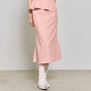 WOMAN 링클 머메이드 롱스커트 [PINK] / WBD1L56545