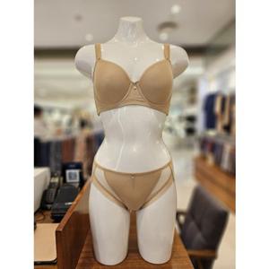 [와코루] EF컵 더블 스페이서 보정용 몰드브라 햄라인팬티 (WGB102E-PTH-SK)