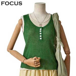 [포커스]배색이중민소매(FM4F7KT0294)