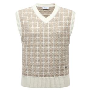 [링스] 여성 트위드 니트 베스트 L21D3SV152_IV
