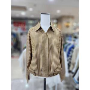 스테파니 세이브존08 세로 스트라이프 셔츠 A24SH4313