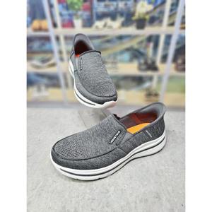 앙세르 세이브존09 남성 우븐 경량 메모리폼 슬립온 5cm 448WWZBR