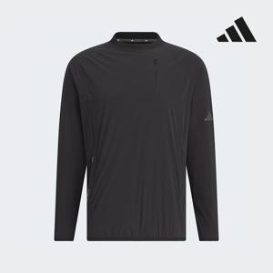아디다스골프 24FW 남성 윈드레디 긴팔 폴로셔츠 블랙 IM6420