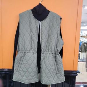 파파야 DP01 롱패딩 조끼 PNORJT003D