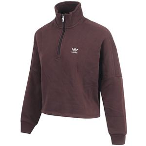 [정품] 아디다스 W 에센셜 하프집 플리스 스웨트셔츠 (IY4977)