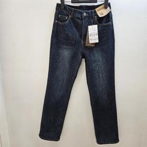 뱅뱅 BANG BANG H 뱅뱅 여성 겨울 밍크 기모 슬림 일자핏 허리 밴딩 스판 청바지 NQK841