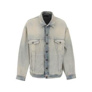발렌시아가 데님 자켓 773610 TDW15 4209 Free